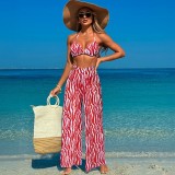 Women's Three-Piece Bikini Swimsuit Bikini