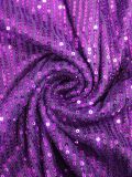 Women's Fashion Elegant Plus Size Round Neck Long-Sleeve Sequin Party Two Piece Pants Set