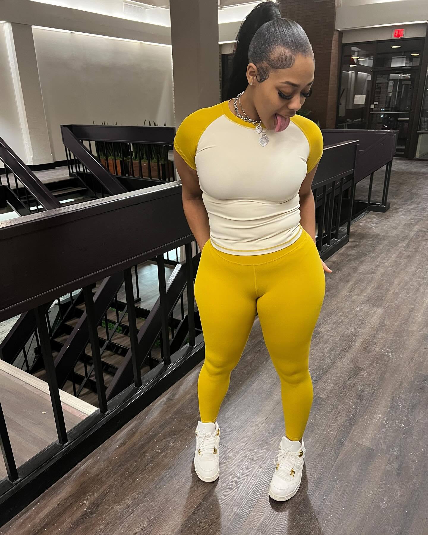 Women's High-Stretch Yoga Set with Bandana