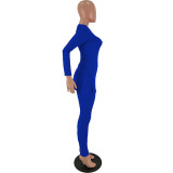 Women slit Ribbed sexy Top and Pant two-piece set