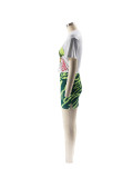 Women's Trendy Print Short-Sleeve T-shirt Shorts Two-Piece Set