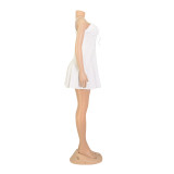 Women's Summer Strap Lace-Up Short Dress