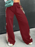 Women's Patchwork Casual Pants