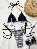 Women's Two-Piece Swimsuit Sexy Bikini Set