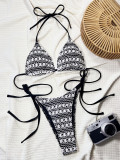 Women's Two-Piece Swimsuit Sexy Bikini Set