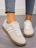 Women spring and autumn color matching sports retro forrest shoes