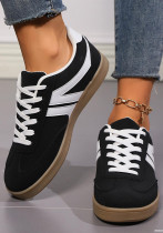 Women spring and autumn color matching sports retro forrest shoes