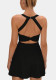 Women's High-Stretch Backless Sports Mini Dress