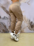 Women's Multi-Pocket Slim Fit Trendy Cargo Pants