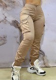Women's Multi-Pocket Slim Fit Trendy Cargo Pants
