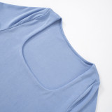 Women Sexy Crop Crop T-Shirt