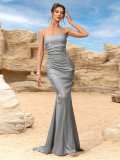 Women Sleeveless Suspender Dress