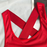 Women square neck casual tank top