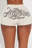 Women Print Top and Shorts Two-Piece Set