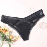 Women Black Lace Briefs Underwear Sexy Underwear