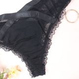 Women Black Lace Briefs Underwear Sexy Underwear