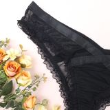 Women Black Lace Briefs Underwear Sexy Underwear