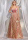 Women suspender sexy pleated dinner Formal Party cocktail bridesmaid dress evening dress