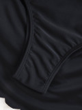Women skirt pants anti-exposure drawstring sexy swimsuit