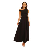 Women's Eelegant Sleeveless Solid Color Long Dress