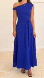 Women's Eelegant Sleeveless Solid Color Long Dress