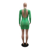 Women's Sexy Bikini See Through Dress Set