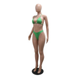 Women's Sexy Bikini See Through Dress Set