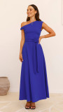Women's Eelegant Sleeveless Solid Color Long Dress
