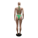 Women's Sexy Bikini See Through Dress Set