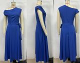 Women's Eelegant Sleeveless Solid Color Long Dress