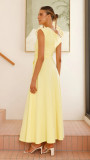 Women's Eelegant Sleeveless Solid Color Long Dress