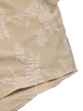 Spring and Summer Women's Bat-Sleeve  Jacquard Pullover Shirt