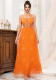 Women's Cocktail Dress Sexy Mesh Strap Bridesmaids Gown