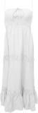 Spring and Summer Fashion Sexy Pleated Low Back Strap Dress