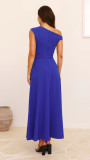 Women's Eelegant Sleeveless Solid Color Long Dress