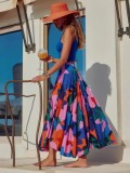 Women Bohemian Print Holidays Skirt
