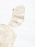 Women Summer Hollow Backless Flying Sleeve Strap Dress