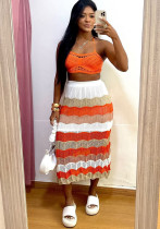 Casual Beach Bikini Cover-Up Colorful Women's Skirt