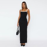 Summer Sleeveless Strap Bodycon Dress