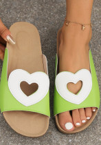 Women hollow flat slippers Women hollow flat slippers