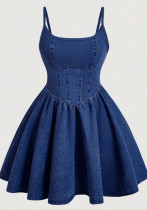 Women Strap Dress Casual Dress Women Strap Dress Casual Dress