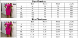 Women's fashion elegant bodycon ruffle solid color short sleeve African dress