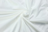 Elegant women's solid color pleated A-line V-neck short-sleeved low back long dress formal party dress