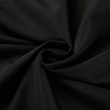 Summer Sleeveless Strapless Black Beach Holidays Dress