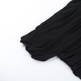 Sexy Off-Shoulder Mesh Top Women Summer Shirt