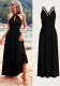 Women cross Lace-Up Backless sexy dress