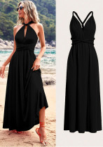 Women cross Lace-Up Backless sexy dress Women cross Lace-Up Backless sexy dress