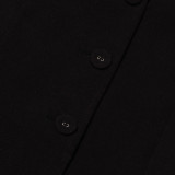 Off-Shoulder Strap Top High-Waist Pleated Skirt Two Piece Set