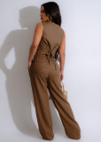 Women vest and vest two piece set