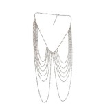 Sparkling Diamond Multi-Layer Bra Chain Sexy Bikini Body Jewelry